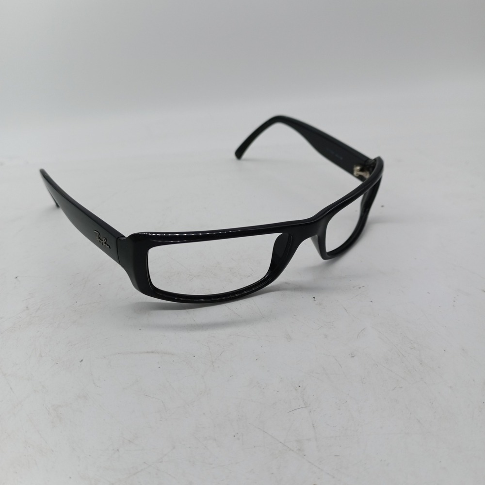 Ray-Ban RB 4088 601/58 Black Rectangular Wrap Eyeglass Frames Only 26